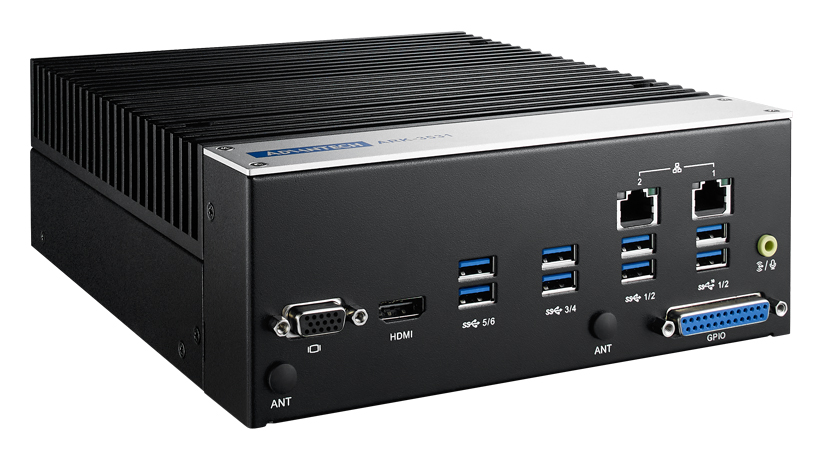 High Performance Fanless Embedded Computer, Supports Intel<sup>®</sup> 8th and 9th Gen Core™ i3/i5/i7/i9 35W processor